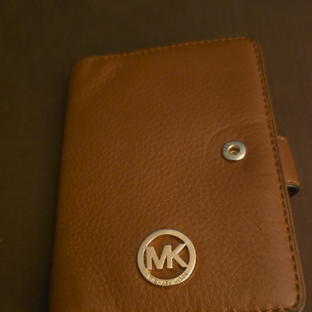 Michael Kors Tan Leather Card Holder